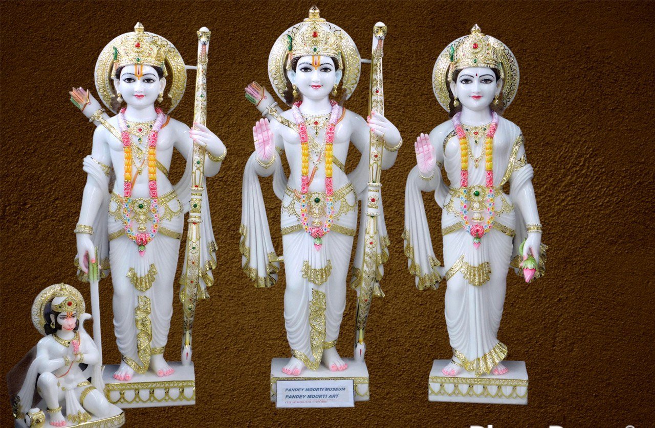 Classic white Ram Darbar