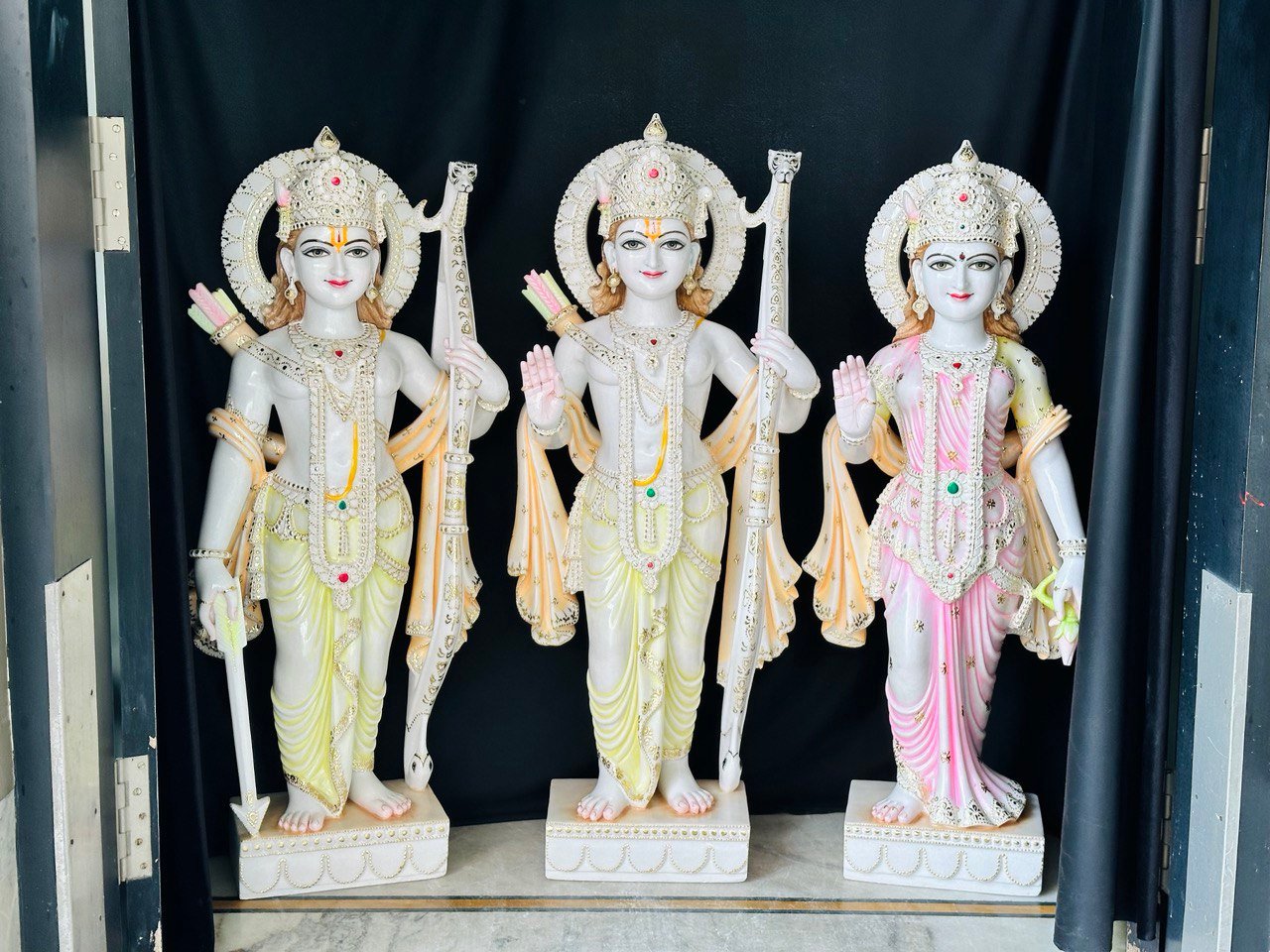 Ram Darbar pure white marble
