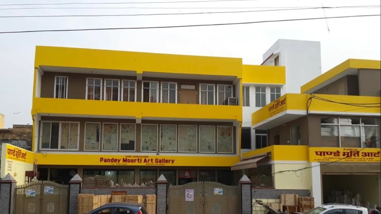 Pandey Moorti Art building exterior Jaipur