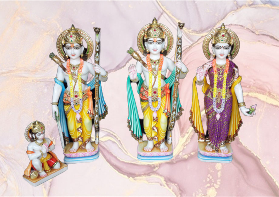 Traditional Handmade God Goddess Statues by Pandey Moorti Art, Raghav Pandey