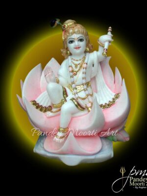 Bal Gopal Krishna Marble Moorti, Marble Statue, Pandey Moorti Arts