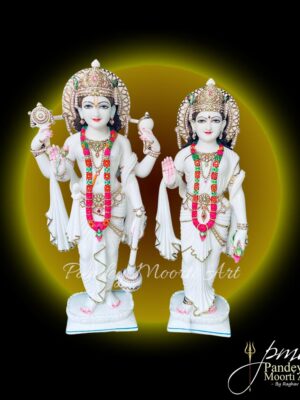 Laxmi Narayan Marble Murti, Marble Statue, Pandey Moorti Arts