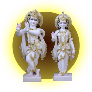 Radha Krishna Statue made by Pandey Moorti Arts