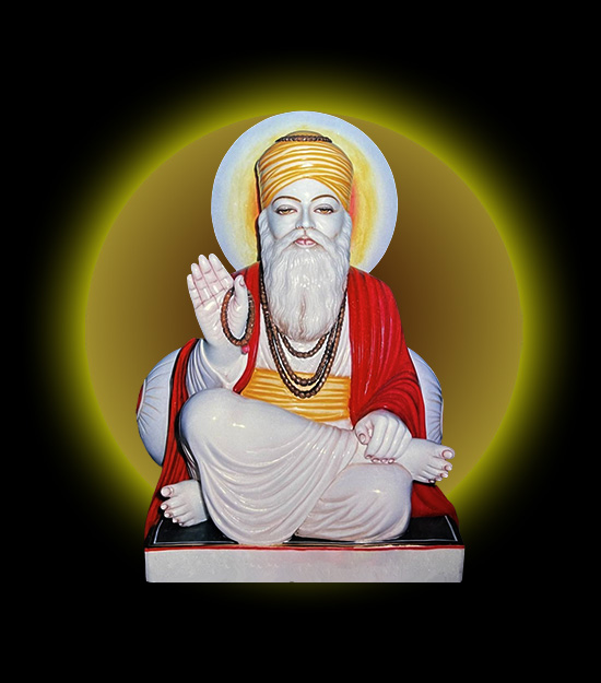 Gurunanak Dev Marble Moorti, Made by Pandey Moorti Art