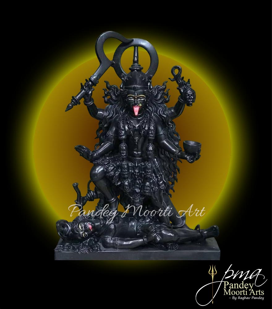 Mahakali Marble Murti, Marble Statue, Pandey Moorti Art