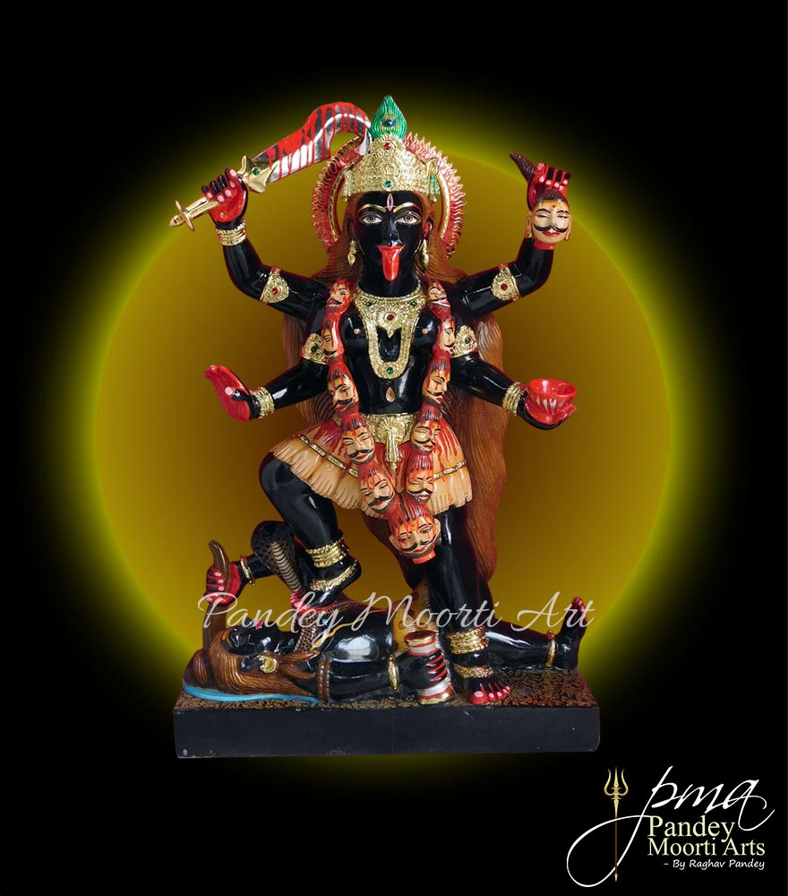 Mahakali Marble Murti, Marble Statue, Pandey Moorti Art