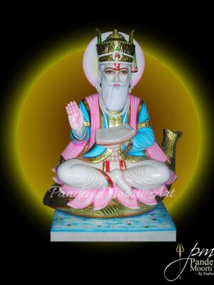 Jhulelal Marble Murti Marble Statue, Pandey Moorti Art