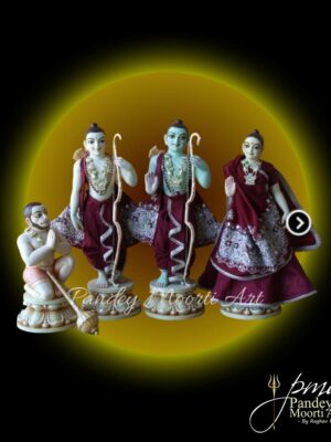 Ram Parivar Marble Moorti, Pandey Moorti Art