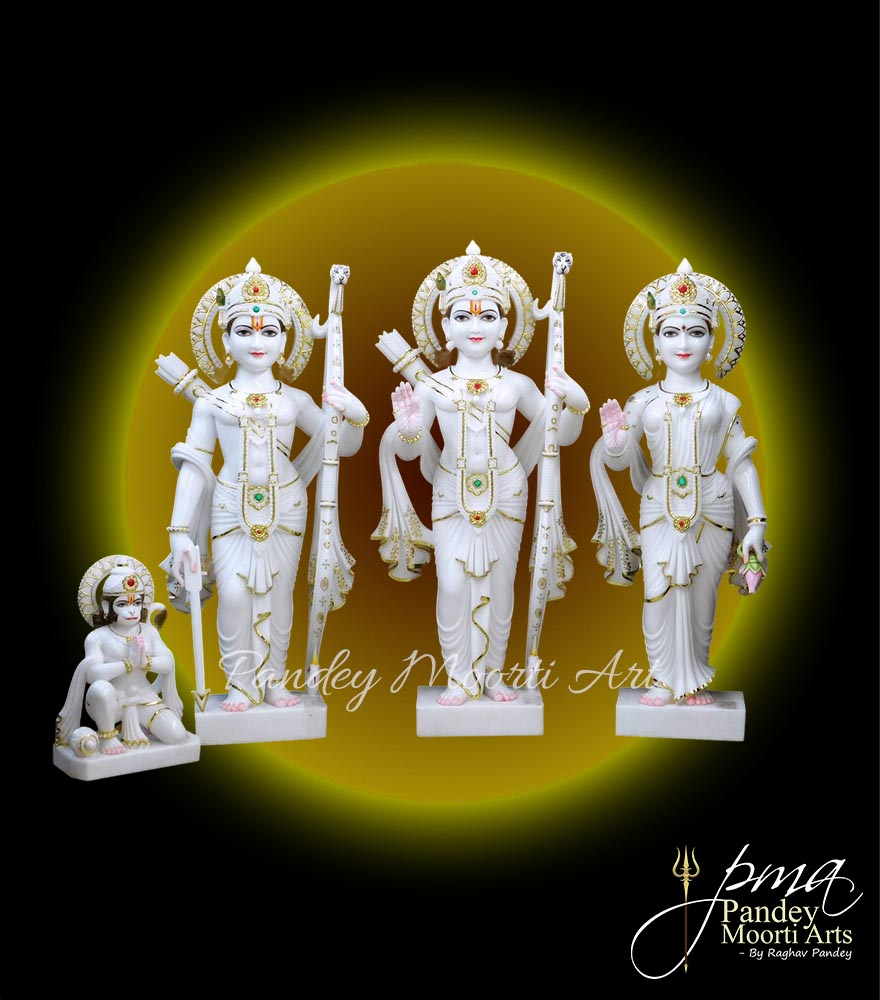 Ram Darbar Marble Moorti, Pandey Moorti Art