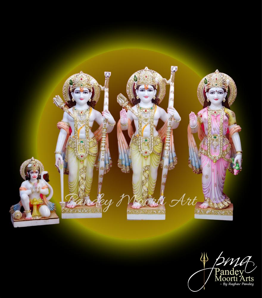 Ram Darbar Marble Moorti, Pandey Moorti Art