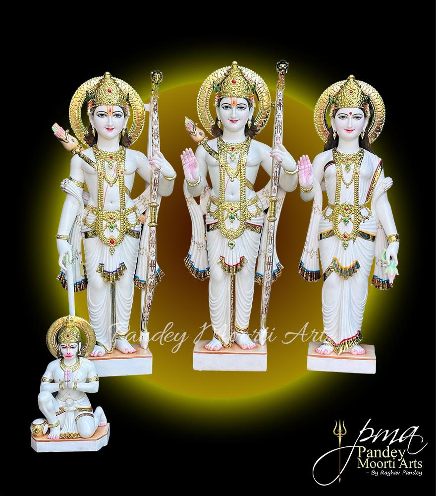 Ram Darbar Marble Moorti, Pandey Moorti Art